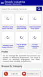 Mobile Screenshot of dineshindustries.net